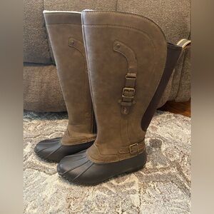 JBU Jambu Colorado Encore Duck Boots Women’s 7 Brown Winter Cozy Rubber